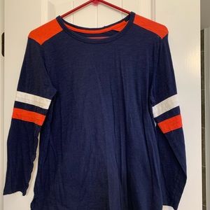 Size small navy long sleeve